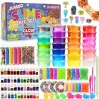 126 Pcs DIY Slime Making Kit for Girls Boys Birthday Idea for Kids Age 5