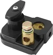 Car Battery Disconnector | Vehicles Battery Shut Off Isolator | 12/24V Waterproof Car Parts Accessory On/Off Disconnector for Automobile Vehicle