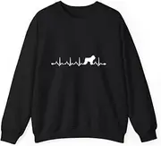 [VidiAmazing] Heartbeat EKG Bouvier de Flanders Dog Mom ds032 T-Shirt