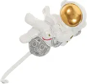 Angoily Adorable Astronaut Wall Hooks Self Adhesive Coat Hooks for Easy Installation Strong Adhesion Material for Hanging Towels Keys and More Any