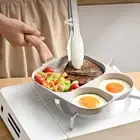 Fried Egg Pan Breakfast Skillet Nonstick Frying Pan for Meat Plett Muffins