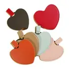 Makeup Mirror Make Up Pocket Heart Compact Makeup Stainless Steel Mir/fw