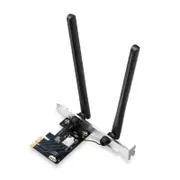 Mercusys MA86XE AXE5400 Wi-Fi 6E Bluetooth 5.2 PCIe Adapter, 2402Mbps @6GHz,2402Mbps @5GHz, 574Mbps@2.4GHz