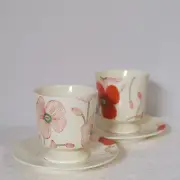 Ceramic Coffee Cup Tea Cup Tulip Cup & Saucer Set