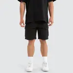 [Nena and Pasadena] Colby Cargo Shorts Black 28
