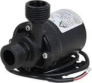DC Water Pump DC 12V Garden High Pressure Pump 18W High Pressure Water Pump 800L/H IP68 Waterproof Low Noise High Performance Lift 5M