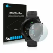 Garmin Forerunner 945 Smart Watch, 6x Transparent ULTRA Clear Screen Protector