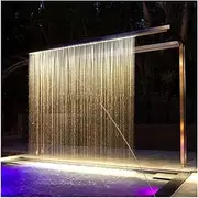 Outdoor Water Feature Customized Modern Water Curtain Outdoor Water Fountain Feature for Home Decoration Indoor Water Fountain Pond Water Features