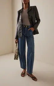 [Co] Denim Patch Pocket Pants