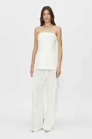 Cypress Bodice Top in Cream - CAMILLA AND MARC® C&M