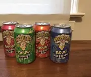 Warheads Sour Soda 4 Flavor Variety Pack Assorted Flavors