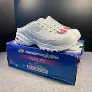 Skechers Women's D'Lites Bright Sky Sneaker Style 11933 White/Silver