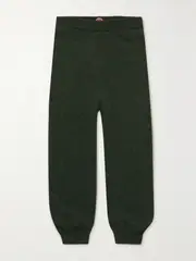 [THE ROW KIDS] THE ROW KIDS - Louie Cashmere Track Pants - Army green - 8 years 8 years Green