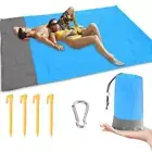 Portable Beach Mat Sand Waterproof Beach Blanket Oversized Blankets