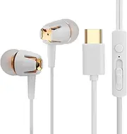 Hands- Call Earphones,Type C Earphones,in-Ear Headphones,Super Deep Bass Earbuds,Earphones with Microphone