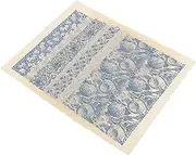 Pottery Transfer Paper 4 Sheets of Underglaze Decals Coloring Transfer Paper Versatile for DIY Projects
