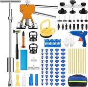 RUN.SE RUN.SE 97 PCS Kits Auto Paintless Dent Repair Kits Repair of Different Auto Dent Car Hail Damage Dent & Door Dings