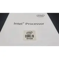 在飛比找蝦皮購物優惠-Intel 英特爾 全新 原裝 第十代CPU貼紙 Penti