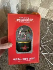 Macy's 2024 Thanksgiving Day Parade Holiday Lane Waterglobe Exclusive Sold Out