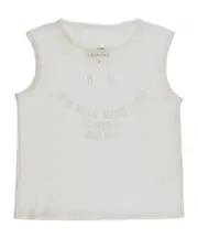 MM6 Maison Margiela Smile Face Printed Vest XXS,S,XS,M Off White