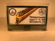 NEWBRAUGH BROTHERS TRAINS #410, TTOS NATIONAL CONVENTION BLINKING BILLBOARD, NIB