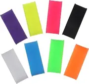 JOINPAYA Silicone Racket Grip Bands Non Slip Tennis Badminton Overgrips Durable and Reusable Lightweight Protective Rings for Tennis and Badminton Rackets