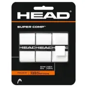 ComfortGrip Tennis Racket Overgrip Tape Set - 3 Pack White
