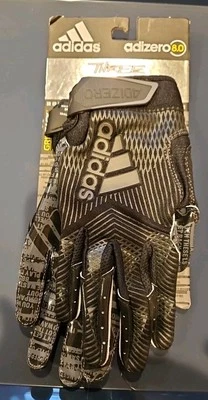 Adidas Adizero 8.0 Three Stripe Life Receiver Football Gloves XL
