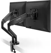 EVEO Premium Dual Monitor Mount 14"-32” Dual Monitor Arm VESA Bracket