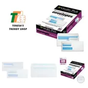 5-Pack of 5/8 Self-Sealing Security Envelopes for Discreet Invoices & Statements