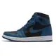 Air Jordan 1 Retro High OG Marina Blue 黑 藍 男鞋 AJ1 555088-404