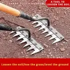 Gardening Hoe Iron Weeding Rake Agricultural Tools Tools Raking Hot B4F5