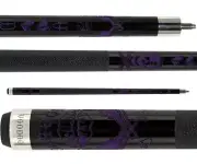 Voodoo VOD28 Kiss of Death Design Billiards Pool Cue Stick 18 - 21 oz