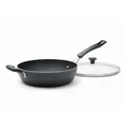 The Rock Forged Aluminum Deep Frypan 28cm