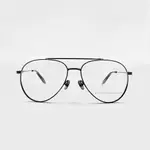 【VICTORIA BECKHAM】英國設計品牌平光眼鏡 雙槓飛行員全黑鏡框 型號 VBOPT218