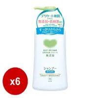 在飛比找e-Payless百利市購物中心優惠-日本牛乳石鹼COW 植物性無添加洗髮精(綠)500ml*6瓶