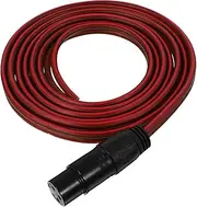 DOITOOL 1pc Dual Banana Plugs Audio Cable Speaker Wire for Amplifier Subwoofer