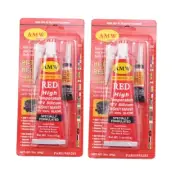 2pcs RET RTV Silicone Gasket Maker High Temp Sealant Water Oil Resist for AUTO