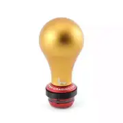 Hybrid Racing Shift Knob & Shift Boot Collar Combo - Dust Gold & Red