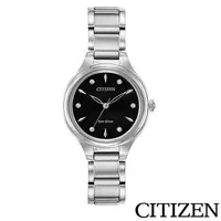 在飛比找PChome24h購物優惠-【CITIZEN星辰】Eco-Drive石英機芯女性手錶-銀