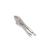 SP Tools 175mm Locking Pliers Curved Jaw - Heavy Duty Knurled Adjuster Nut