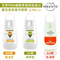 在飛比找蝦皮商城優惠-PARAKITO 法國 天然 防蚊液 香氛/精油/乳液型 長