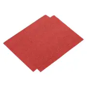 Glitter EVA Foam Sheets Red 10.8x8.4 Inch 1.5mm for Arts and Crafts Pack of 2