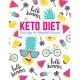 Keto Diet Food Log and Nutrition Tracker: Simple Weight Loss Journal and Healthy Living Diary - Low Carb Fitness Tracker and Wellness Notebook - Daily