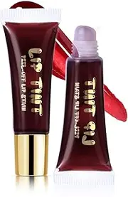 DAGEDA Lip Stain Peel Off, Non-sticky, Transfer-proof Tattoo Lip Tint Stain, Waterproof and Long-lasting Peel Off Lip Tint, Lip Gloss Peel Off with Matte Finish