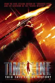 TIMELINE (2003) ORIGINAL ADVANCE MOVIE POSTER - ROLLED - DOUBLE-SIDED