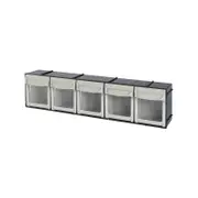 Montgomery 603 x 123 x 153mm 5 Drawer Storage Organiser