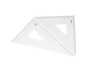2pc Kent Set Square Number 12 36cm / 45 & 60 Degrees Technical Drawing/Design