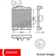 NEW ENGINE COOLING RADIATOR FOR HONDA CIVIC VI FASTBACK MA MB D15Z8 D16B2 DENSO