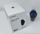 Nixon Sentry Chrono Deep Blue LTD 9 of 500 Limited Edition *RARE * NEW*